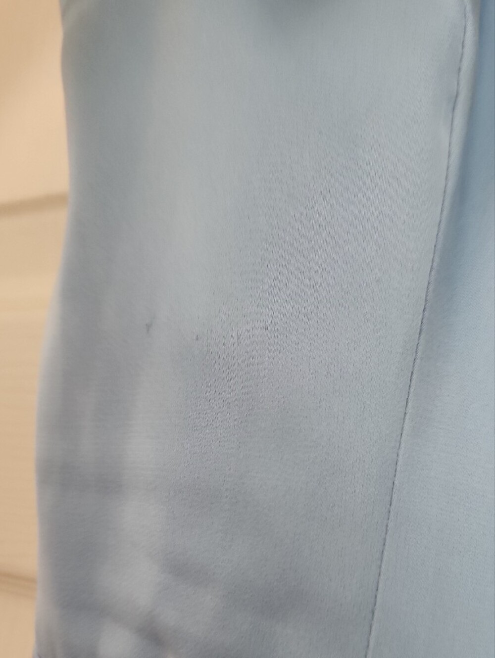 Birdy Grey Sky Blue Satin Cowl Maxi Dress - Picture 9 of 12